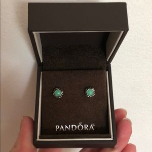 Pandora May Birthstone Earrings